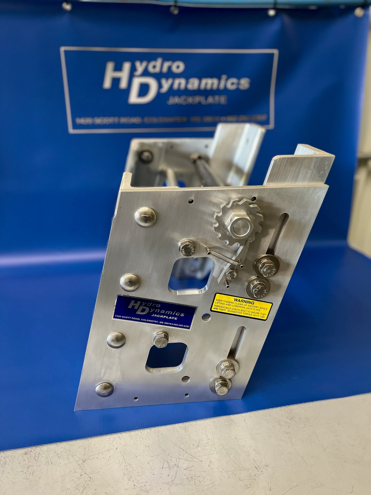 1/2" Material Rapid Jack Magnum 6pc B1 Below Pad