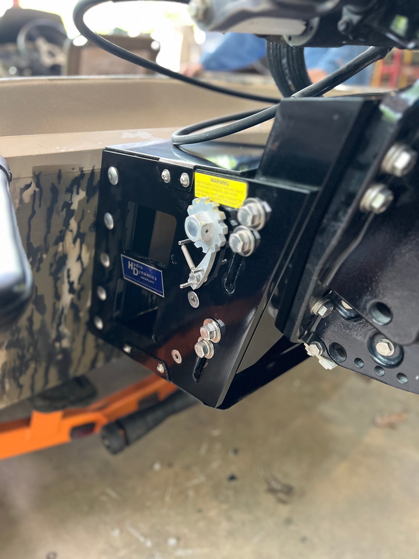 1/2" Material Rapid Jack Magnum 6pc B2 Above Pad